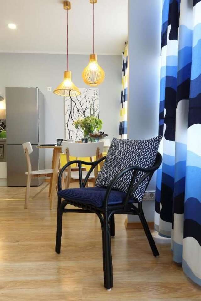 Апартаменты Brand new mid-century modern apartment in Riga Рига-20